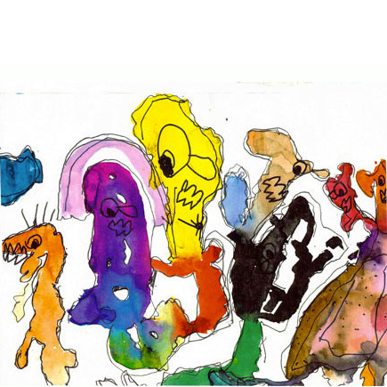 Monster Family Illustration